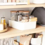 Bellwood Stackable Bin βάση οργάνωσης White-Natural medium - Umbra - Image 2