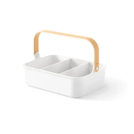 Bellwood Stackable Bin βάση οργάνωσης White-Natural large - Umbra