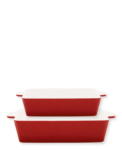 Πυρίμαχα ταψιά Alice red σετ/2 - Greengate