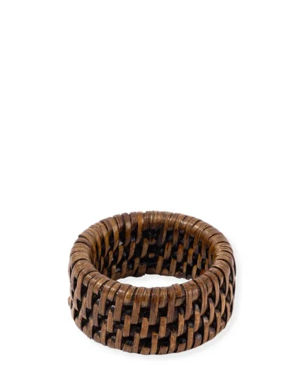 Κρίκοι πετσέτας τραπεζιού rattan σετ/6 - Greengate