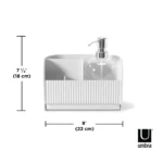 Sling Sink Caddy λευκό με ντισπένσερ - Umbra - Image 6