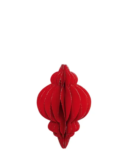 Διακοσμητικό στολίδι “Spire red" 12εκ. - Greengate