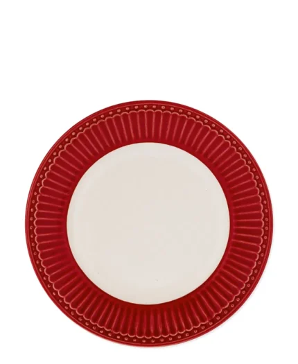 Πιάτο Alice red 17,5εκ. - Greengate