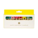 Κεράκια "Happy Birthday" rainbow - Talking Tables - Image 4