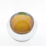 Βάζο "Hoola ball" 15x17cm. amber - DutZ