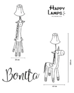Φωτιστικό επιδαπέδιο "Bonita the unicorn" 120cm. - Happy Lamps - Image 5