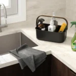 Bellwood Stackable Bin βάση οργάνωσης black/wallnut medium - Umbra - Image 3