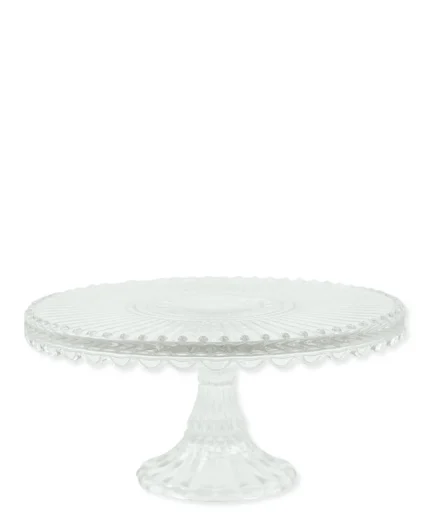 Τουρτιέρα γυάλινη Alice clear 20εκ. - Greengate