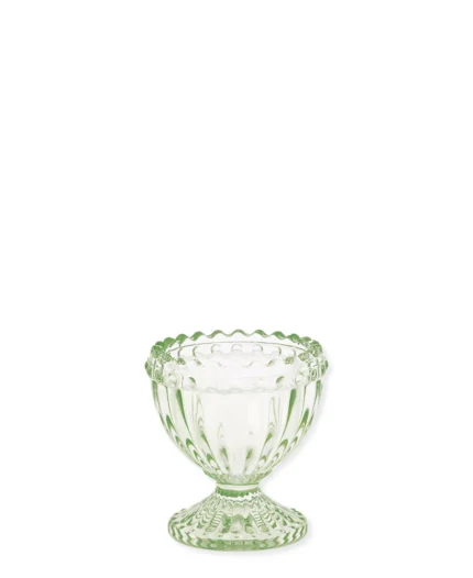 Αυγοθήκη γυάλινη Alice pale green - Greengate