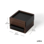 Stowit mini κοσμηματοθήκη black/walnut - Umbra - Image 4